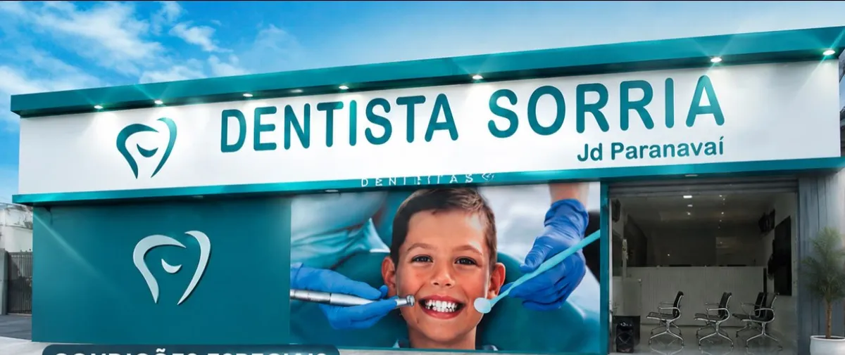 Fachada da clínica Dentista Sorria Jd Paranavaí